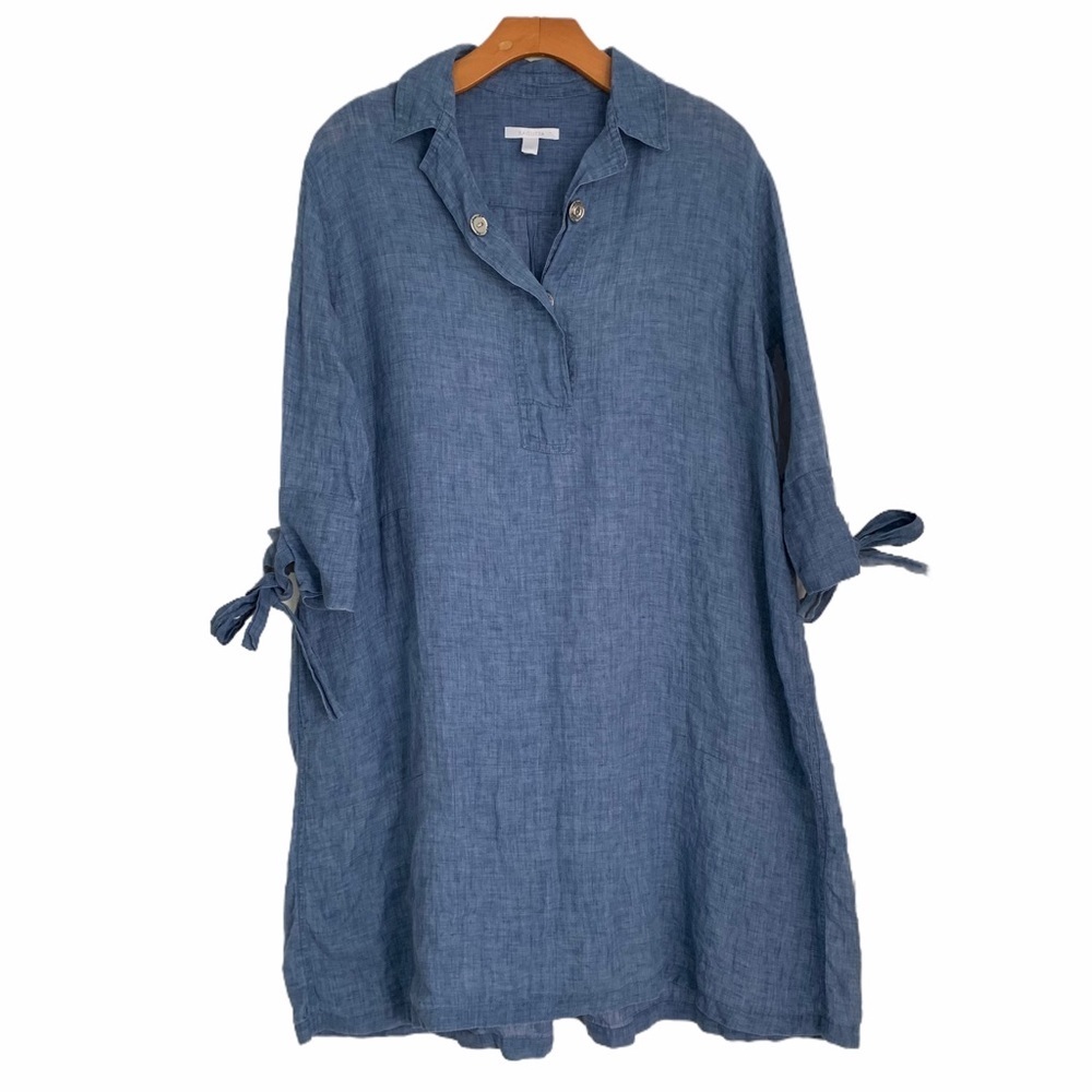 Bagutta Chambray Shirt Dress Tunic Size It 38
